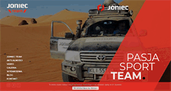 Desktop Screenshot of joniec-team.pl
